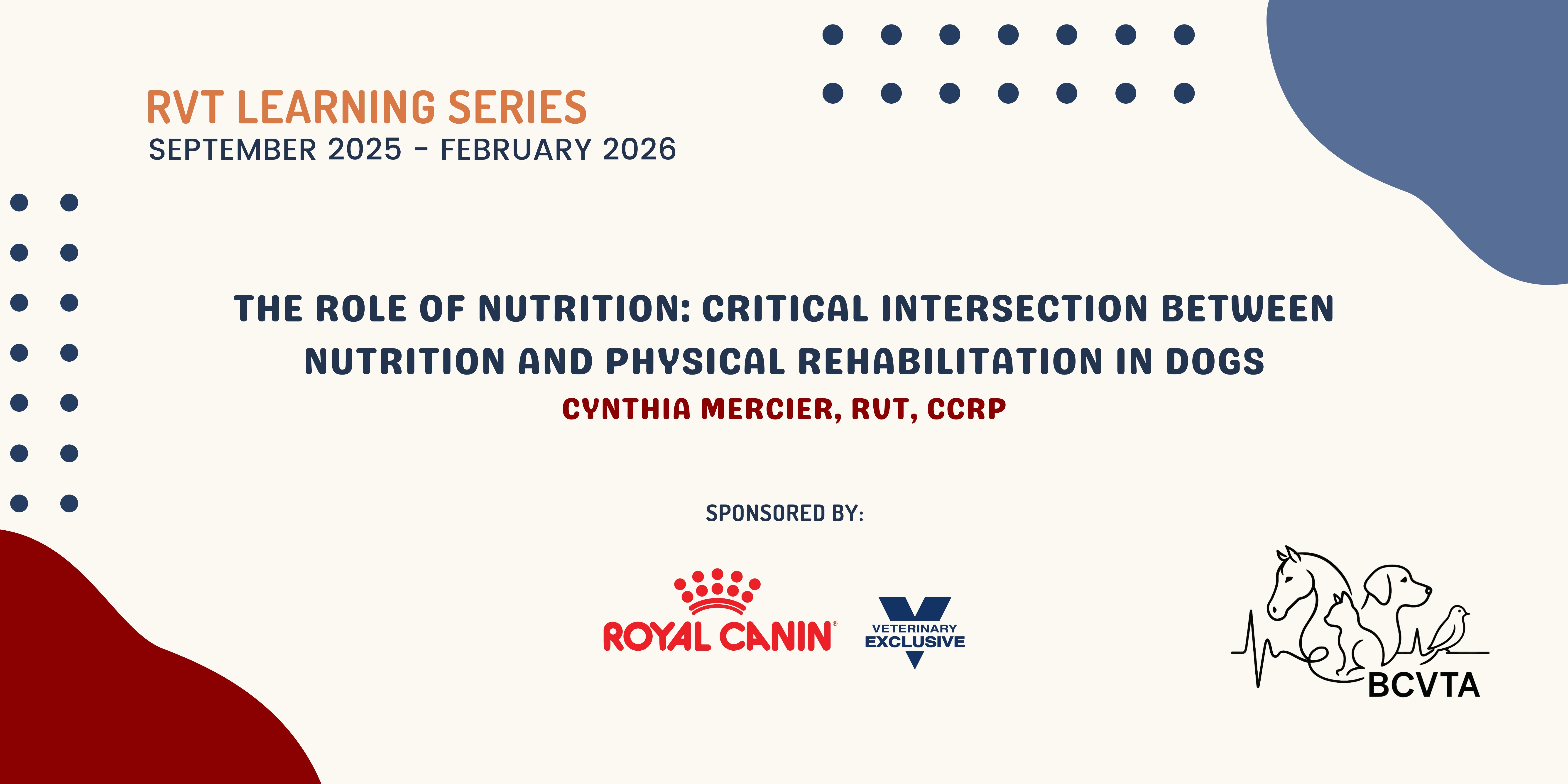 The Role of Nutrition: Critical Intersection Between Nutrition and Physical Rehabilitation in Dogs