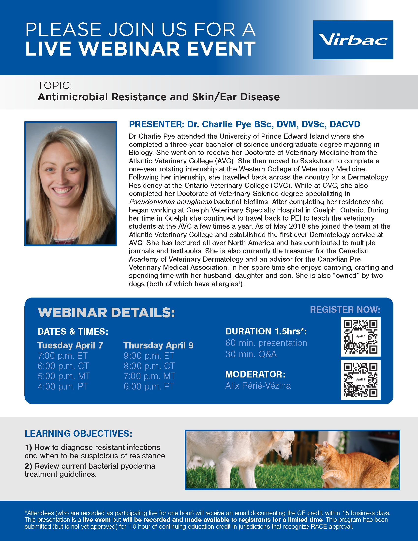 Antimicrobial Resistance and Skin/Ear Disease